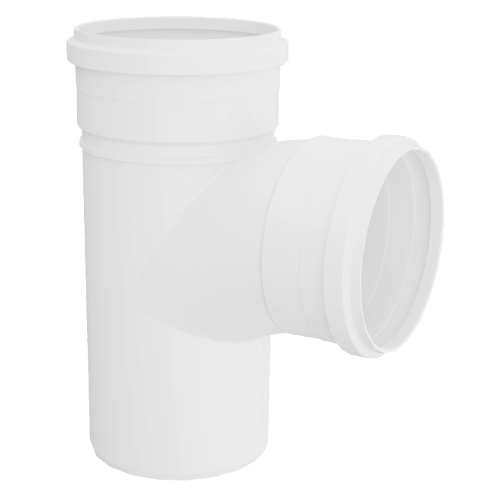 Tê para Esgoto Sanitário de 50 x 50mm Tigre